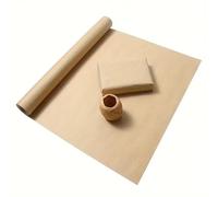 Brown Kraft Paper Recyclable - Multipurpose Wrapping Paper Ideal for Arts,Crafts, Gifts, Postal, Shipping, Wrapping, Floor Covering, Void Filling & More(500mm x 5m)
