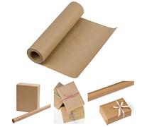 Brown Kraft Paper Roll for Gift Packing, Wrapping Arts & Crafts Size 500mm x 20m