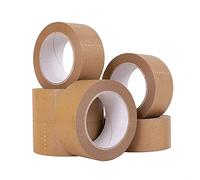 Brown Kraft Tape 50mm x 50m - Picture Framing Paper Kraft Tape - Eco Friendly - Sabco (3)