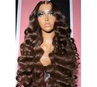 Brown Lace Front Human Hair Wigs 13X6 Hd Lace Frontal Wig Body Wave 13X4 Lace Front Wigs For Women 4X4 26in#150