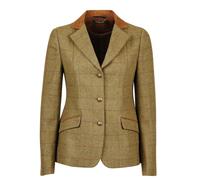 Dublin Albany Terr Suede Collar Tailored Jacket - Brown - Ladies Size 18/42"