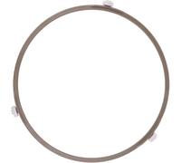 Brown Large Microwave Turntable Ring Microwave Oven Rotating Roller Support Ring, Microwave Glass Plate Tray Wheel Ring Turntables Microwave Oven Parts and Accessories