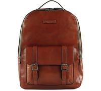 Brown Leather Backpack Cesare Line - female - The Bridge - Backpacks - Brown - ONE SIZE - Bags ONE SIZE
