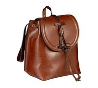 Brown Leather Backpack Unisex - female - The Bridge - Backpacks - Brown - ONE SIZE - Bags ONE SIZE
