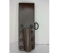 Brown Leather Single Spanner Frog/Pocket/Pouch BBI for Scaffolding Tool Belt
