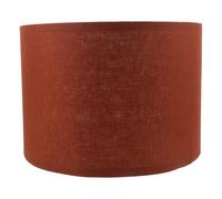 Brown Linen Drum Lampshade 8.66" X 11" Replacement Shade