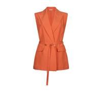 LIU JO Waistcoat Woman color Brick Red - Size: 42 - female