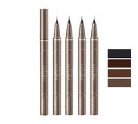 Brown Liquid Eyeliner Set Waterproof Long-Lasting Quickly Dry Eye Liners Colorstay Eyeliner Pen Thin Tip Silky Smooth Sweatproof (4Packs)