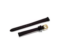 Brown Lizard Skin Effect Leather Watch Strap - 10mm - S1059