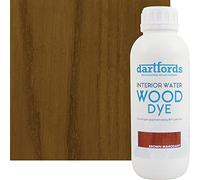 Brown Mahogany Interior Water Based Wood Dye 1 Litre Bottle