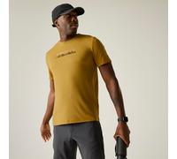 Brown male 4XL Regatta Men's Fingal Stretch Graphic T-Shirt Brown, Size: 4XL