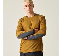 Brown male M Dare 2b Men's Trackstand Ace Long Sleeved T-Shirt Brown, Size: M