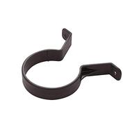 Brown Marshal Tufflex RWC1BN Round Downpipe Pipe Clip Marshall Tufflex uPVC Plastic Rainwater Gutter System