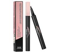 Brown Microblading Eyebrow Pencil, Waterproof Eyebrow Pen, Beauty Brow Pen with Brow-Fection Angled Brush, Natural, Long-Lasting Brow Makeup for Effortless Shaping, Quick-Drying, Smudge-Proof Formula