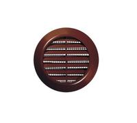 Brown Mini Circle Air Vent Grille - 60mm / 2.4" inch - Furniture Ventilation Cover.