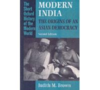 Brown - Modern India The Origins of an Asian Democracy - New Paperba - O245z