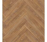 Brown Modern Parquet Effect Anti-Slip Vinyl Flooring For Home, Shops, Offices, 2.5mm Thick Vinyl Sheet-7M(23') X 2M(6'6")-14M²