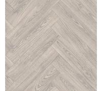 Brown Modern Parquet Effect Anti-Slip Vinyl Flooring For Kitchen, Bathroom, 4.0mm Thick Vinyl Sheet-3M(9'9") X 3M(9'9")-9M²