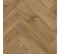 Brown Modern Wood Effect Anti-Slip Vinyl Flooring For Home, Shops, Offices, 2.8mm Thick Vinyl Sheet-5M(16'4") X 3M(9'9")-15M²
