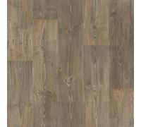 Brown Modern Wood Effect Anti-Slip Vinyl Flooring For Home, Shops, Offices, 2.9mm Thick Vinyl Sheet-1M(3'3") X 2M(6'6")-2M²