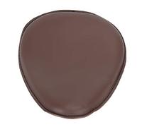 Brown Motorcycle, Quality PU Leather, Soft Sponge, Steel Brackets, Retro Style, Fits for Bobber, Chopper, Riding Accessory, with Springs
