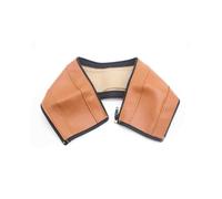 (brown) New Baby Stroller Handle PU Leather Baby Stroller Baby Stroller Armrest Box Babies Accessories Protective Cover