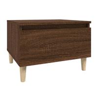 (brown oak, 1 pcs) vidaXL 1/2x Side Table Engineered Wood End Centre Side Table Multi Colours