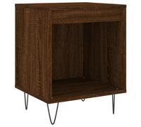 (brown oak, 1 pcs) vidaXL Bedside Cabinets Nightstand Side Table Bed Cabinet Engineered Wood