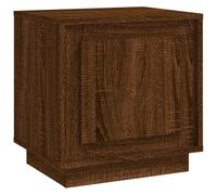 (brown oak, 1 pcs) vidaXL Bedside Cabinets Side Table Nightstand Telephone Stand Engineered Wood