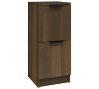 (Brown oak, 1) vidaXL Sideboards Cupboard Storage Cabinet Home Organiser Engineered Wood