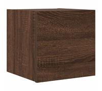 (brown oak, 1) vidaXL Wall Mounted TV Cabinet Hanging TV Stand TV Unit Entertainment Centre
