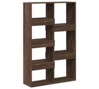 (brown oak, 100 x 33 x 155.5 cm) vidaXL Book Cabinet/Room Divider Bookcase Storage Cabinet Bookshelf Old Wood