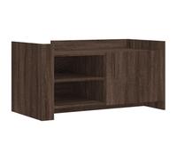 (brown oak, 100 x 50 x 50 cm) vidaXL Coffee Table End Table Accent Side Table Sonoma Oak Engineered Wood