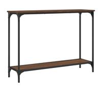(brown oak, 101 x 30.5 x 75 cm) vidaXL Console Table Tea End Table Hallway Sofa Couch Table Engineered Wood