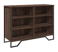 vidaXL Sideboard Brown Oak 101x35.5x74.5 cm Engineered Wood, Brown