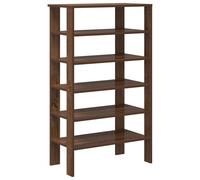 (brown oak, 105 cm) vidaXL Shoe Rack Old Wood 61x32x105 cm Engineered Wood shoe storage shoe shelf