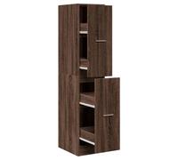 (brown oak, 30 x 41 x 144.5 cm) vidaXL Apothecary Cabinet Storage Cabinet Apothecary Cupboard Engineered Wood