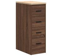 (brown oak, 30 x 51 x 85 cm/ 1 pcs) vidaXL Garage Storage Cabinet Solid Wood Pine cabinet
