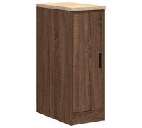 (brown oak, 30 x 51 x 85 cm) vidaXL Garage Storage Cabinet Smoked Oak 30x51x85 cm Solid Wood Pine cabinet