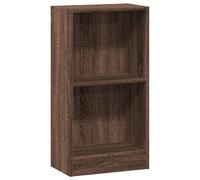 vidaXL Bookcase Brown Oak 40X24X76 Cm Engineered Wood, Brown