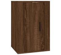 (brown oak, 40 x 34.5 x 60 cm/ 1 pcs) vidaXL Wall Mounted TV Cabinet Hanging TV Stand TV Unit Entertainment Centre
