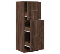 vidaXL Apothecary Cabinet Brown Oak 40x41x118 cm Engineered Wood