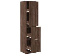 (brown oak, 40 x 41 x 174.5 cm) vidaXL Apothecary Cabinet Storage Cabinet Apothecary Cupboard Engineered Wood