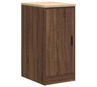 (brown oak, 40 x 51 x 85 cm) vidaXL Garage Storage Cabinet Solid Wood Pine cabinet