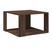 (brown oak, 51.5 x 51.5 x 30 cm) vidaXL Coffee Table Hallway Side Table Desk Accent End Table Engineered Wood