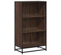 (brown oak, 60 cm) vidaXL Book Cabinet Brown Oak 60x35x107.5 cm Engineered Wood bookcase