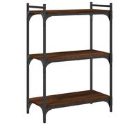 (brown oak, 60 x 30 x 86 cm) vidaXL Bookcase Bookshelf Storage Cabinet Rack Book Shelf Engineered Wood