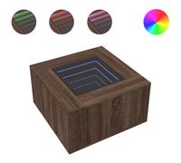 Coffee Table with LED Hallway End Table Side Table Engineered Wood vidaXL