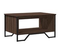 (brown oak, 75 x 51 x 40 cm) vidaXL Coffee Table End Table Accent Side Table Sonoma Oak Engineered Wood