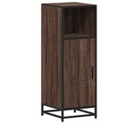 (brown oak) vidaXL Bathroom Cabinet Vanity Unit Cupboard Sink Cabinet Engineered Wood